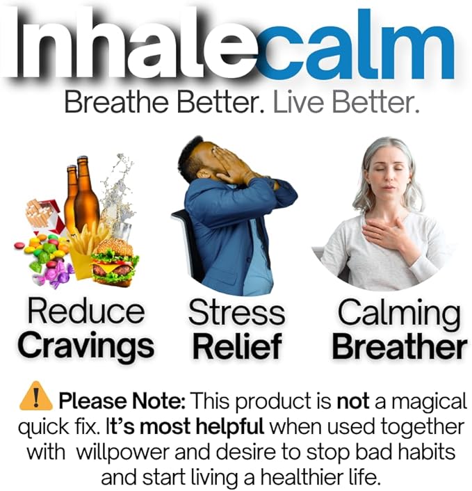 Chewable Breather Cool Mint & Fresh Mint Refill Set – Natural Aromatherapy Quit Vaping Aid, Nicotine-Free Craving Relief – Fidget Tool Chew Stick, Breathing Aid & Anxiety Support