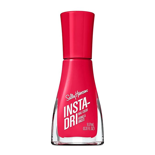 Sally Hansen Insta-Dri Nail Polish | Quick Dry, Long Lasting, Streak-Free Shine | Opaque, Glossy | 362 Crimson Crush | Classic Crimson Red Nail Color