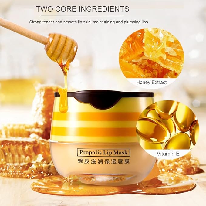 Bee Balm Lip Balm Honey Pot, Hydrating