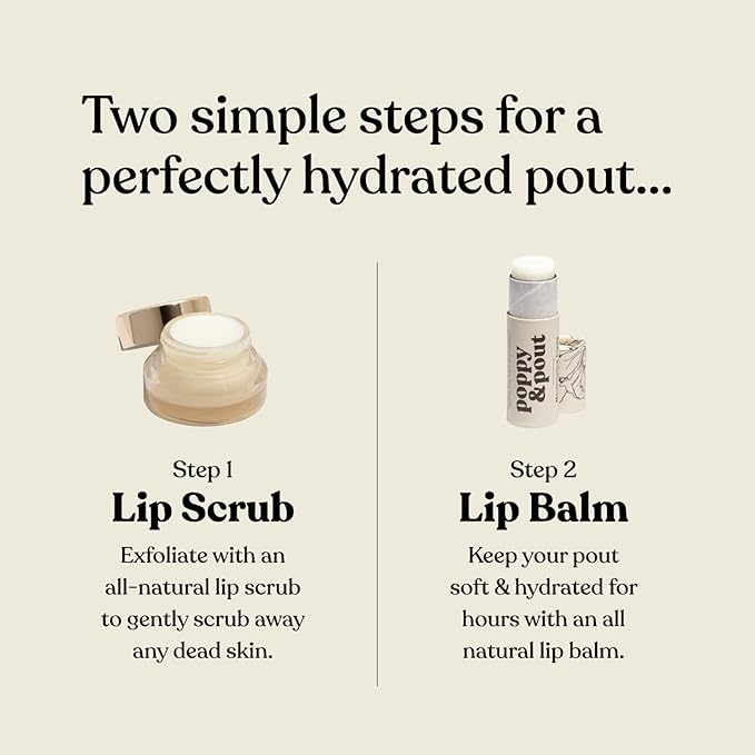 Poppy & Pout Lip Care Set (Marshmallow