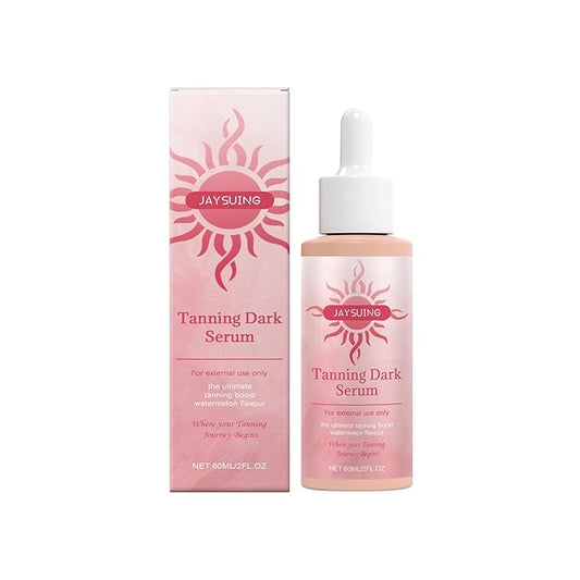 ALAOW Sunless Tanning Drops To Drink,Natural Face Tanner,Watermelon Scented Self - Tanning Serum, Sunless Tanning for Face and Body,for All Skin Types,Instant Sun Bronzing Drops 1PCS