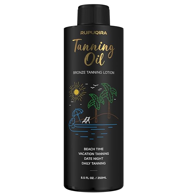 Rupuqira Spray Tan Solution 8.5 fl.oz. - Bronze Self Tanning Lotion- Professional Sunless Tanning Formula for Deep Natural Bronze Glow, Streak-Free, Fast-Drying, Long-Lasting Color