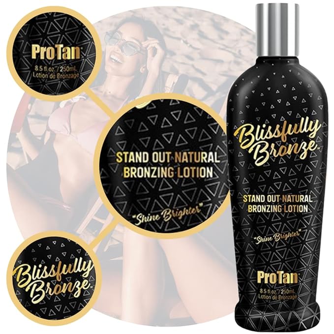 Blissfully Bronze Bronzing Tanning Bed Lotion 8.5 fl oz