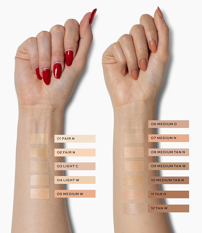 MAKE Beauty Skin Mimetic Concealer Buildable Medium Coverage Hydrating Concealer for Dark Circles Spot Concealing Brightening Crease-Free, Including Mature Skin. Radiant Finish. 01 Fair Neutral