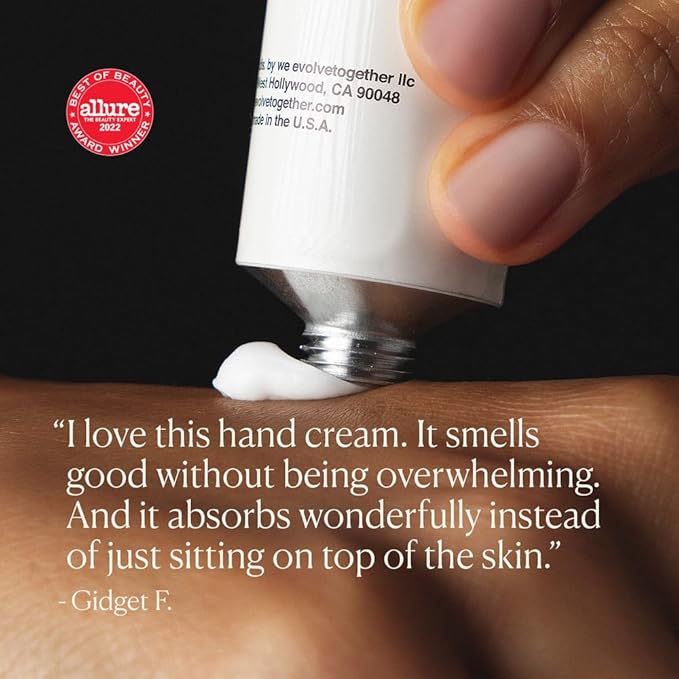 evolvetogether Hydrating Hand Cream for Women & Men | Nourishes, Protects & Moisturizes Dry Hands | No Sticky or Greasy Residue | Cruelty-Free, Paraben-Free | Made in USA (Provence, 1.7 Oz)