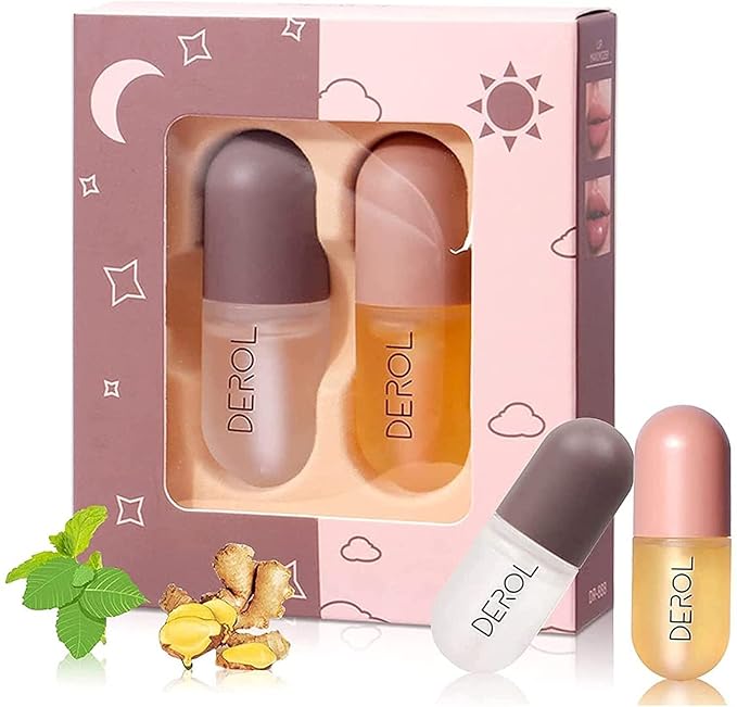 Lip Plumper Set, Day and Night All