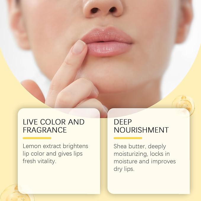 Lemon Lip Balm | All Natural Effortlessly