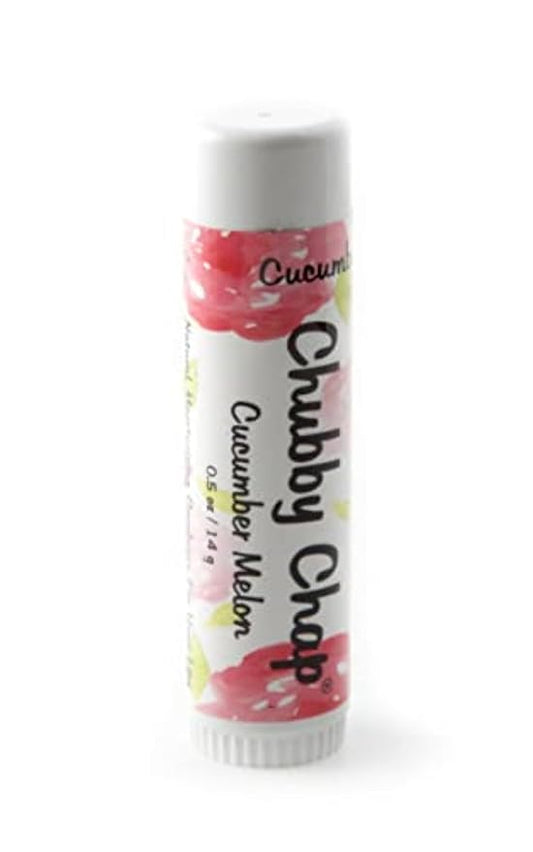 Three (3x) Large Jumbo Chapstick Natural Melon)