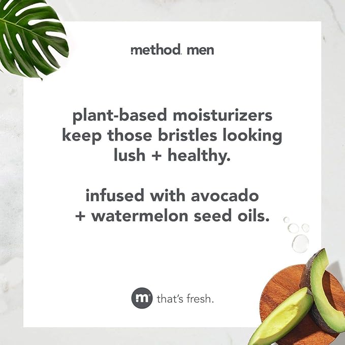 Method Men Beard Oil, Sea + Surf, 1 Ounce, 6 pack
