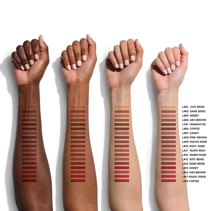 Beauty Glazed 6pcs Nude Brown Lip Liner Makeup Set - Waterproof & Smudge-Proof Matte Pencil, Long-Lasting & Durable, Smooth & Easy Glide, Non-Smudge, Contouring, Filling & Layering (PINK-ROSY Set)