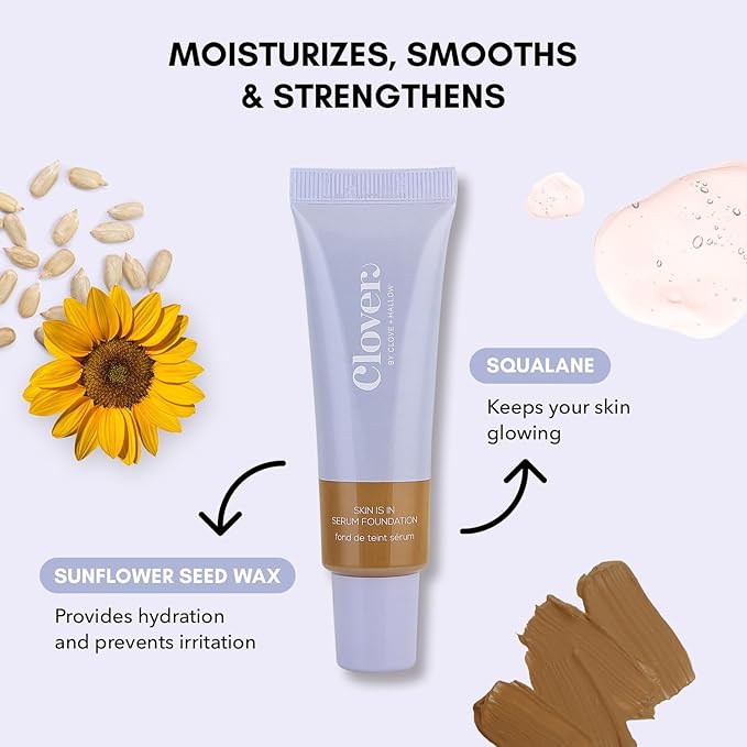 Clover Skin Is In Serum Foundation | Hydrating 30 ml