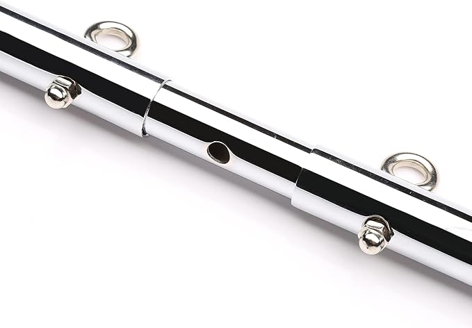 Black Portable Exercise Spreader Bar with 4pcs PU