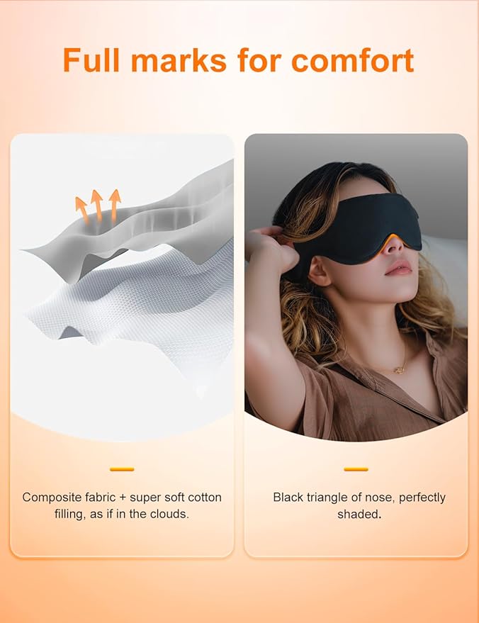 Graphene Times Heated Eye Mask, Cordless Heat Eye Compress for for Dry Eye Stye Relax Eye Strain, Portable Electric Warm Eye Mask for Blepharitis, Chalazion, Eye Fatigue or MGD