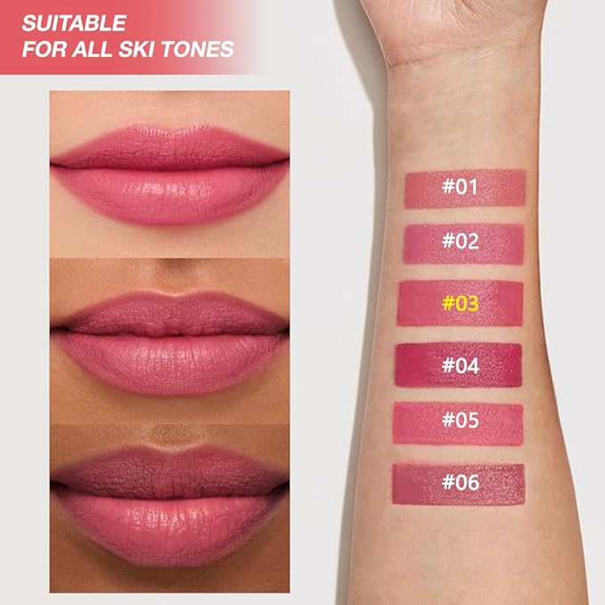 IATMOMOD Coral Orange Red Matte Lipstick Crayon, Long Lasting Waterproof Velvet Lip Liner Pencil, High Pigment Non-Drying 24H Cruelty-free Lip Makeup