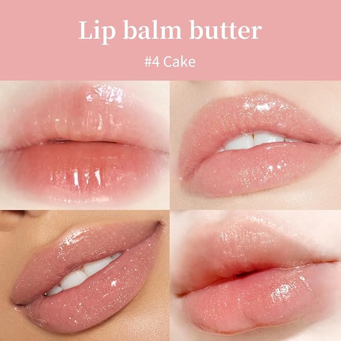 Summer Lip Gloss Lipstick, Containing Natural Oils And Fruit Extracts, Can Soothe And Soften Dry Lips, Keep Moisture For A Long Time, And Is Not Sticky(Cake)