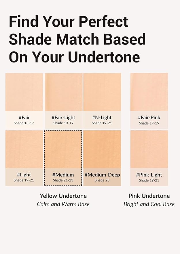 JUNG SAEM MOOL Essential Skin Nuder Cushion Refill | Natural Finish, Buildable Coverage Cushion Foundation by Korean Makeup Artist (Refill Only, 0.49 Fl Oz, SPF 50), 21 Medium
