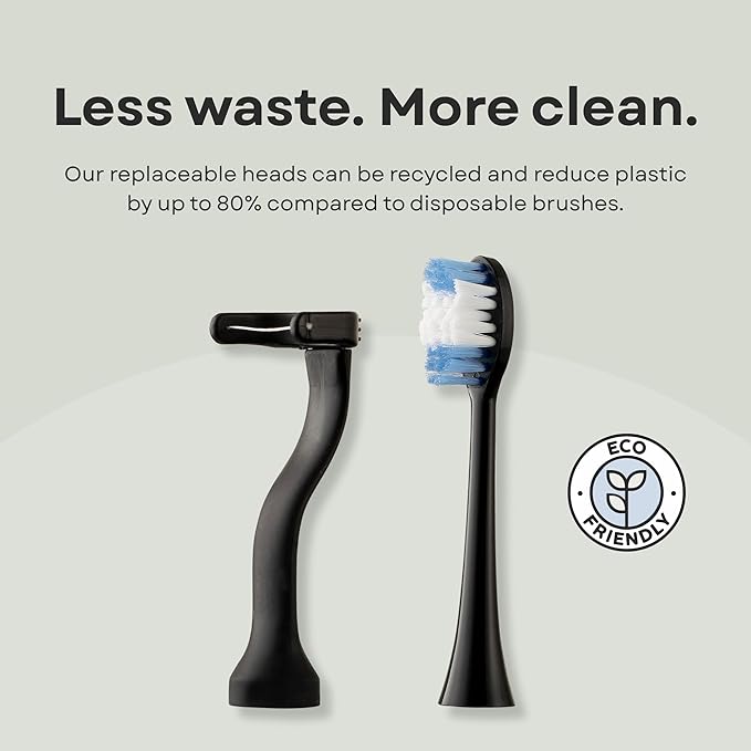 DENSONIC Electric Toothbrush and Flosser Combo Kit | Deep Clean Rechargeable Toothbrush | Easy Gliding Dental Floss for Gentle Gum Care | Cordless Sonic Power | 6 Cleaning Modes | White