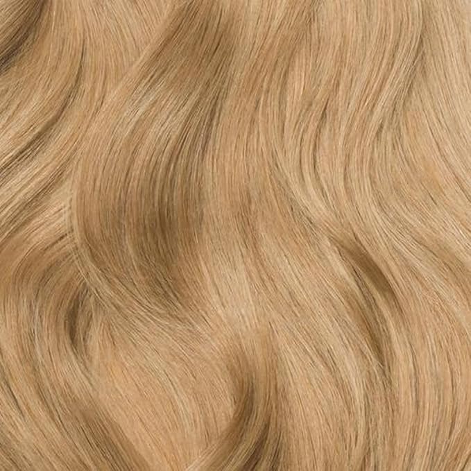 Luxy 100% Remy Human Hair Extensions for Thin Hair Thinning Hair Fill-Ins – 6 Seamless Wefts Multi-Dimensional Color Blend - Natural-Looking Volume & Coverage 80 grams 16" Dirty Blonde Thinning