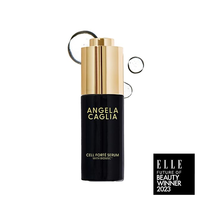 Cell Forté Serum | Billions of Human Stem Cell-derived Exosomes, Growth Factors, and Peptides with Hyaluronic Acid - Reduces Sun Damage & Hyperpigmentation - 4 in 1 Formula
