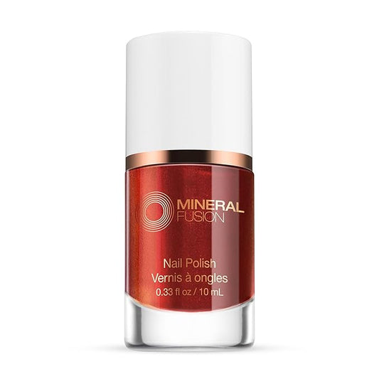 Mineral Fusion Nail Polish, Deep Red, Love Potion Love Potion 0.33 Fl Oz (Pack of 1)