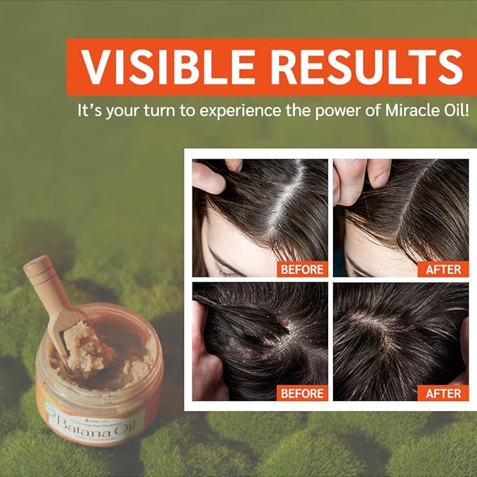 Well's Oil Batana Oil with Turmeric Extract | Made with Batana Oil | Plant-Derived Ingredients | Nourishes & Conditions Hair (4.23 oz / 119 g)