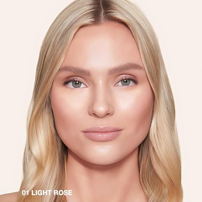 Kaely Under Eye Brightener, Under Eye Concealer for Older Women, Color Correcting Pot Concealer for Dark Circles Brighten Makeup, corrector de ojeras, Vegan & Cruelty-Free, 01 Light Rose Shimmer