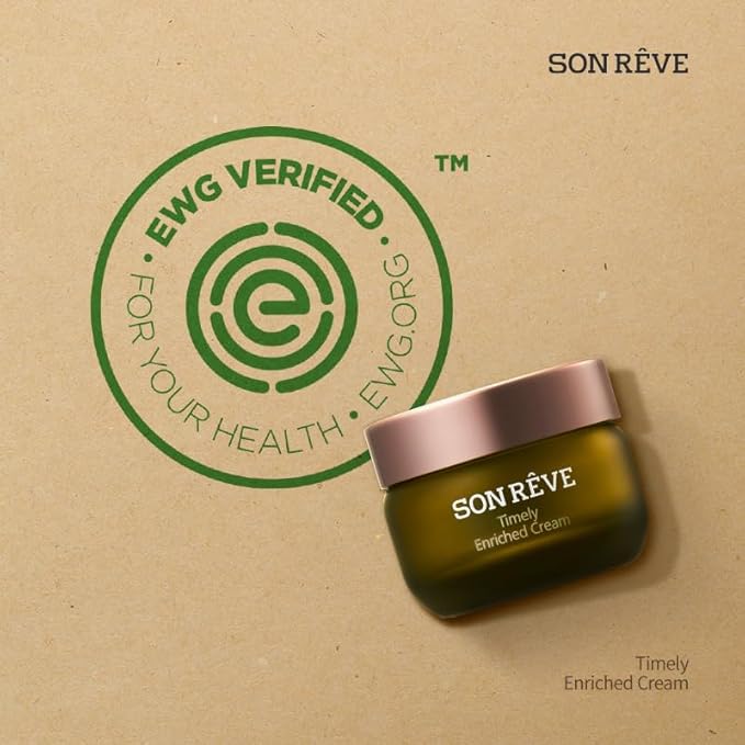 Moisturizing Face Cream with Ceramide – SONREVE Timely Enriched Cream – Anti-Aging, Botanical, Long-Lasting Hydration for dry,sensitve skin,50ml, 1.69 fl oz Korean skincare