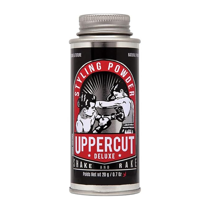 UPPERCUT DELUXE Styling Powder for Men – Volumizing & Texturizing Hair Powder with Flexible Hold and Natural Matte Finish – Lightweight, Reworkable Men’s Hair Product – 0.7 oz / 20 g