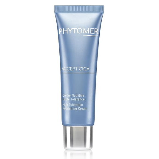 Phytomer Accept Cica High Tolerance Nourishing Face Cream | Soothing Moisturizer for Sensitive Skin to Repair & Rebuild Skin Barrier | With Vitamin B5 & Squalane | 50ml