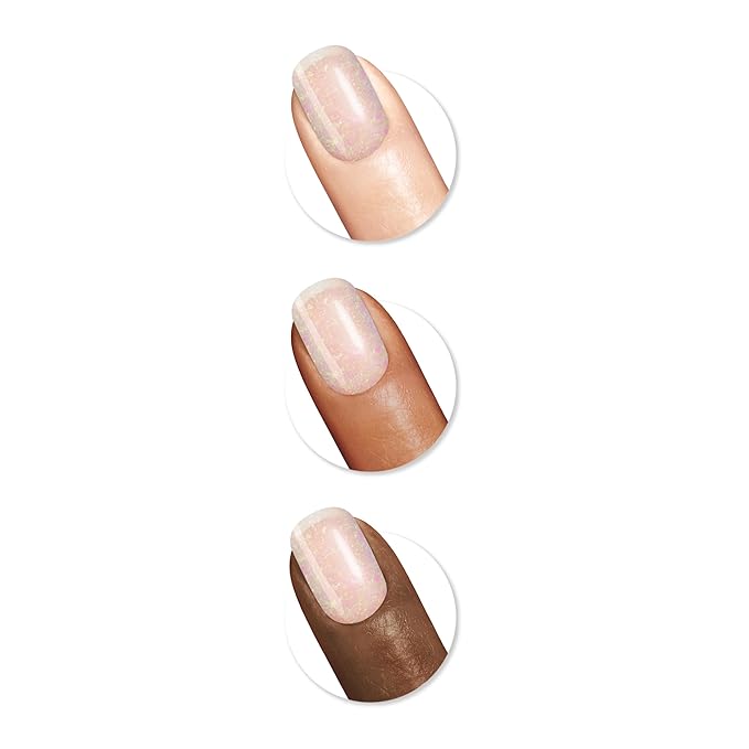 Sally Hansen Miracle Gel, Glazed Top Coat, Long Lasting, Gel-Like Formula, No UV Lamp Needed, Sheer, Shiny Clear Nail Polish
