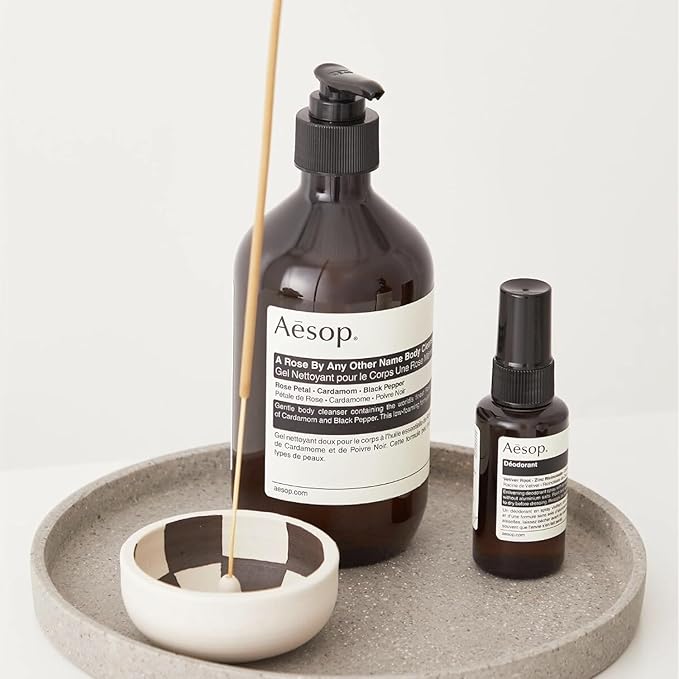 Aesop A Rose By Any Other Name Body Cleanser | Gentle Shower Gel with Rose Petal Essential Oil Blend to Soften & Hydrate Skin | 500 mL / 16.9 oz (Pack of 3)