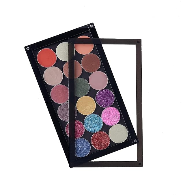 Acrylic magnetic Makeup Palette Empty Eyeshadow Palette