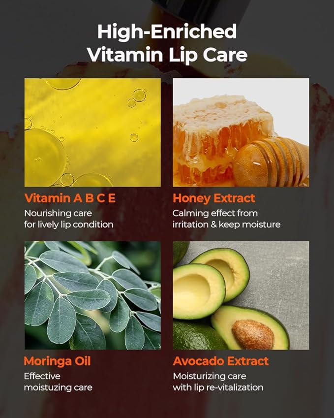 GRAFEN Triple Color Lip Balm Coral Magnetic