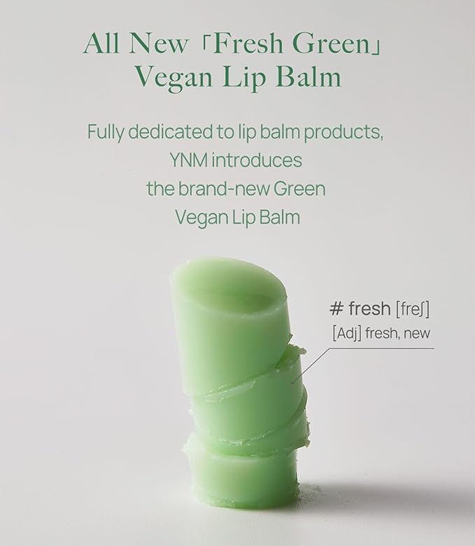 YNM Fresh Green Lip Balm 4g, Centella