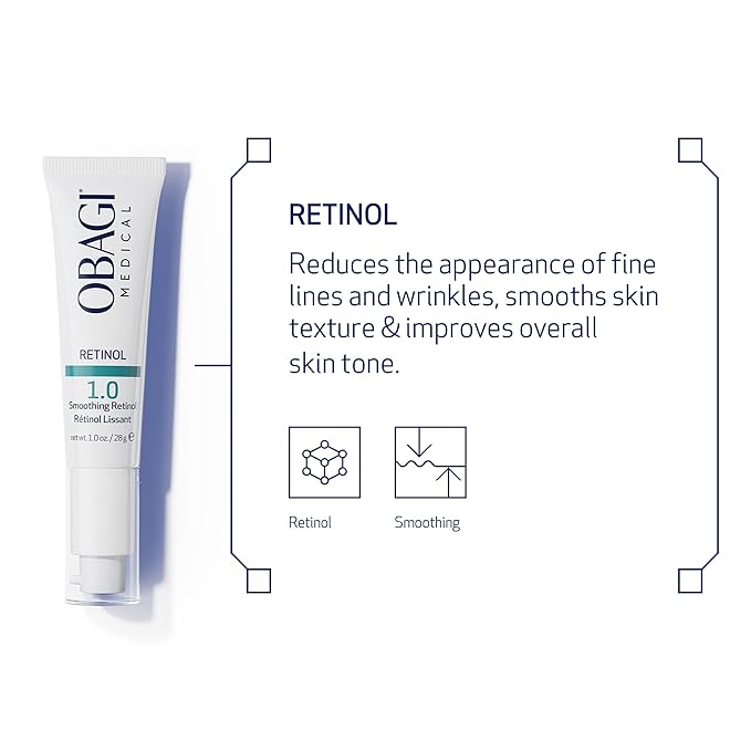 Obagi360 Retinol 1.0 Cream – High Concentration Retinol Helps Reduce the Appearance of Fine Lines and Wrinkles & Smooth Texture with Minimal Irritation – 1 oz