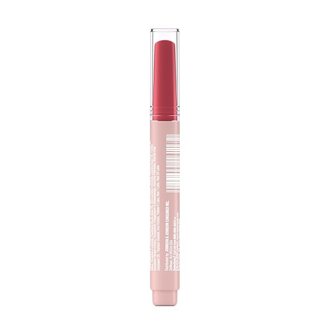 Neutrogena High Shine Glossy Lip with Maracuja Oil + Vitamins & Antioxidant Vitamin E, Nourishing Glossy Lip, Non-Retractable, Pigmented For Buildable Color, Blushing Berry, 0.07 oz