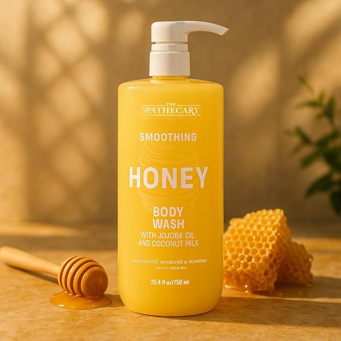 THE SPATHECARY Vitamin C Body Wash – With Niacinamide & Orange Blossom – Brightens, Tones & Smooths Skin – Paraben-Free, Sulfate-Free, Daily Radiance Formula, 25.4oz