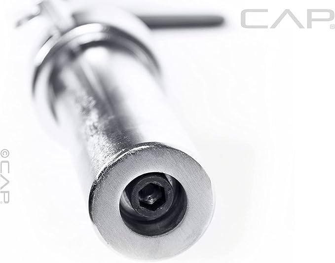 CAP Barbell 2' Olympic Solid Curl Bar 47-Inch, No (OBIS-47-3)