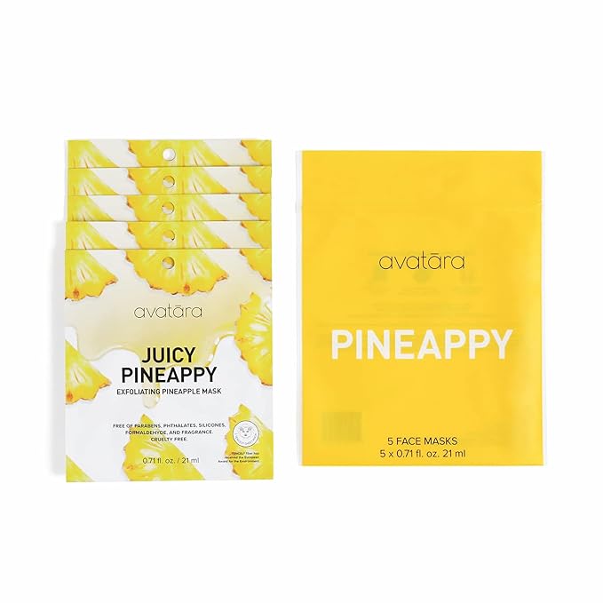 Avatara Juicy Pineappy Exfoliating Facial Mask