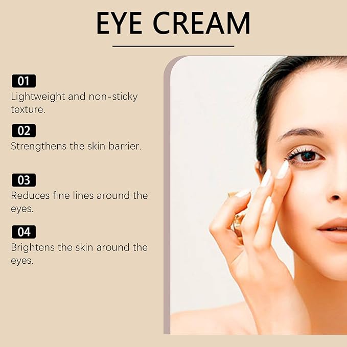 Retinol Anti-Wrinkle Eye Cream 30g - Visibly Diminishes Fine Lines & Wrinkles, Hydrates & Firms, Gentle Formula for All Skin Types, Daily Use, Cruelty-Free