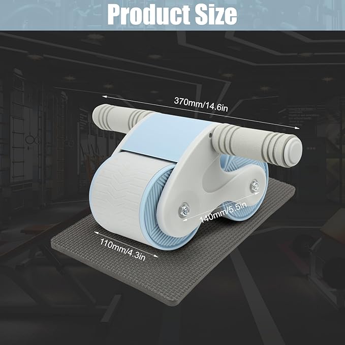 Abdomina Roller Workout Exerciser Equipment