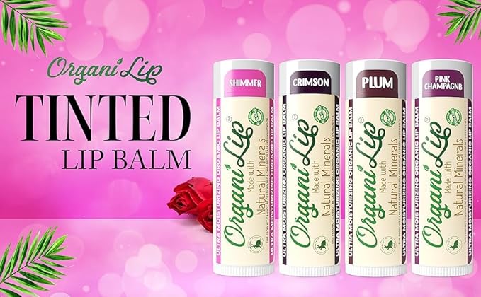Tinted Lip Balm Moisturizer - Natural Colors