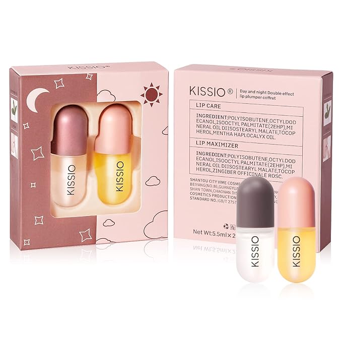 KISSIO Lip Plumper Set,Natural Lip Plumper,Lip