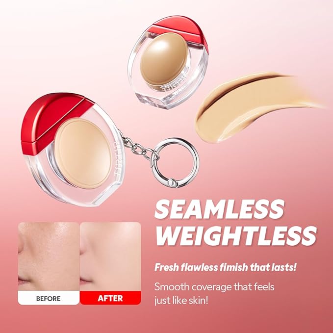[*Mini Size*] TIRTIR Mask Fit Red Foundation | 72H Lasting Skin-Fit Korean Makeup with Skin-fit Satin Finish & Wide Shade Range, #11C Cool Rosy, 0.34oz