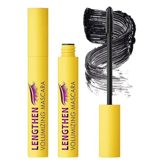 Bubble Mascara – Lightweight Volumizing Mascara for Fluffy, Lifted Lashes – Smudge-Proof, Jet Black Formula for Bold Curl, Lash Separation & Long-Lasting Bouncy Volume – No Clumps or Flakes