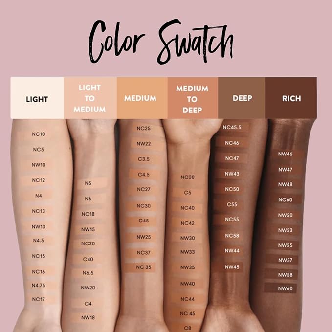 Best Bronze Bombshell Body Makeup - Tattoo Cover Up Makeup & Body Foundation Waterproof - Tattoo Concealer Waterproof for Scars, Varicose Veins Cover Up & Leg Foundation (C4.5 Peachy Golden Neutral)
