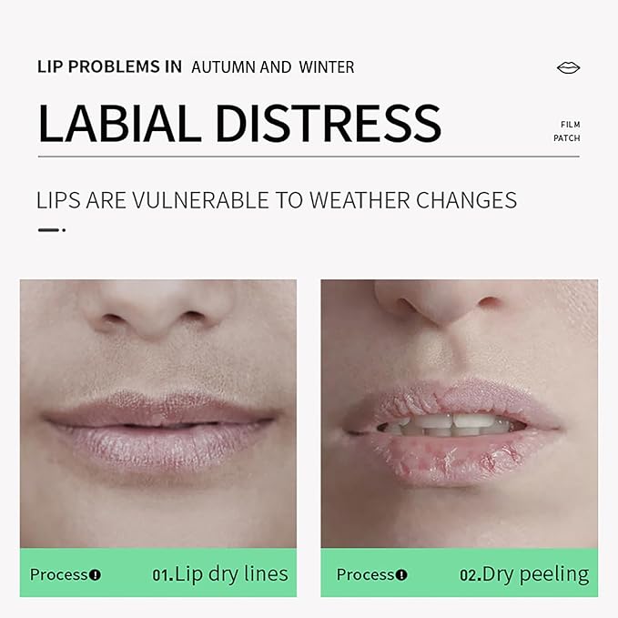 30 PCS Moisturizing Lip Mask .Crystal