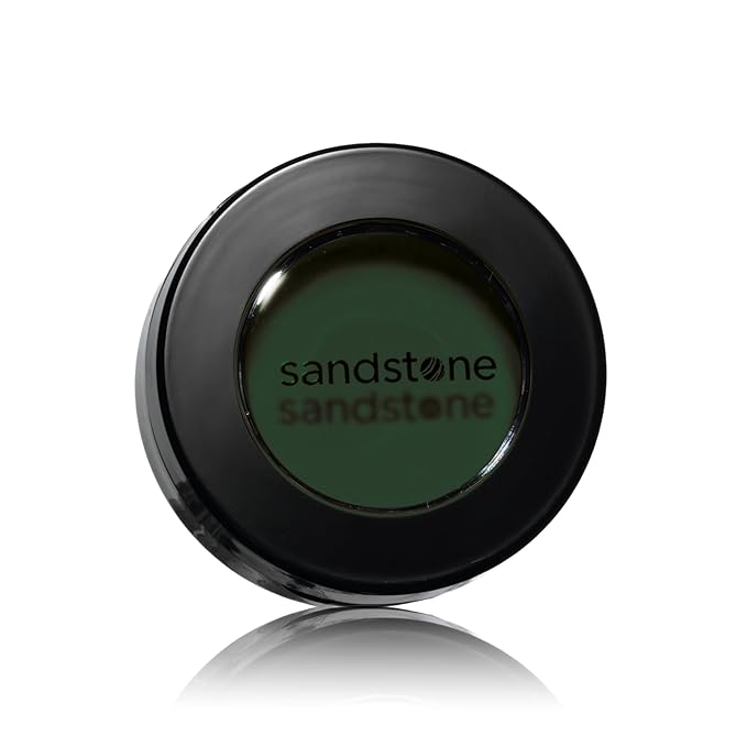 Sandstone Scandinavia Eyeshadow for Sensitive Eyes, Green Eyeshadow with Long Durability, Allergy Certified, Fragrance-Free and Vegan Eye Make-Up, Hypoallergenic Make-Up (294 Army)