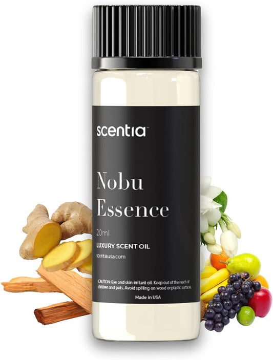 Scentia Luxury Essential Oil Blend – Inspired by Nobu Hotels, Aromatherapy Fragrance Oil for Home, Office, Living Room - Thanksgiving & Holiday Gift (20 ml / 0.67 Fl Oz)