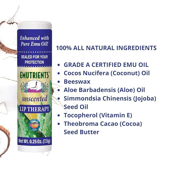 Montana Emu Ranch Natural Lip Balm Oil